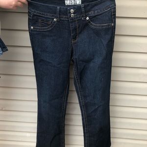 Dark wash Boot Cut Blue Jeans 17/21